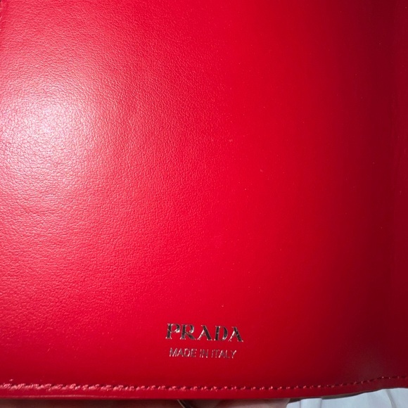 Prada Elektra Saffiano Notebook/Agenda Cover Red - Picture 8 of 12